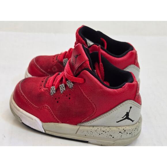 Jordan Flight Origin 2 University Red White Toddler Sneakers 705162 601- Sz. 6C - Picture 1 of 7